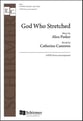 God Who Stretched SATB choral sheet music cover